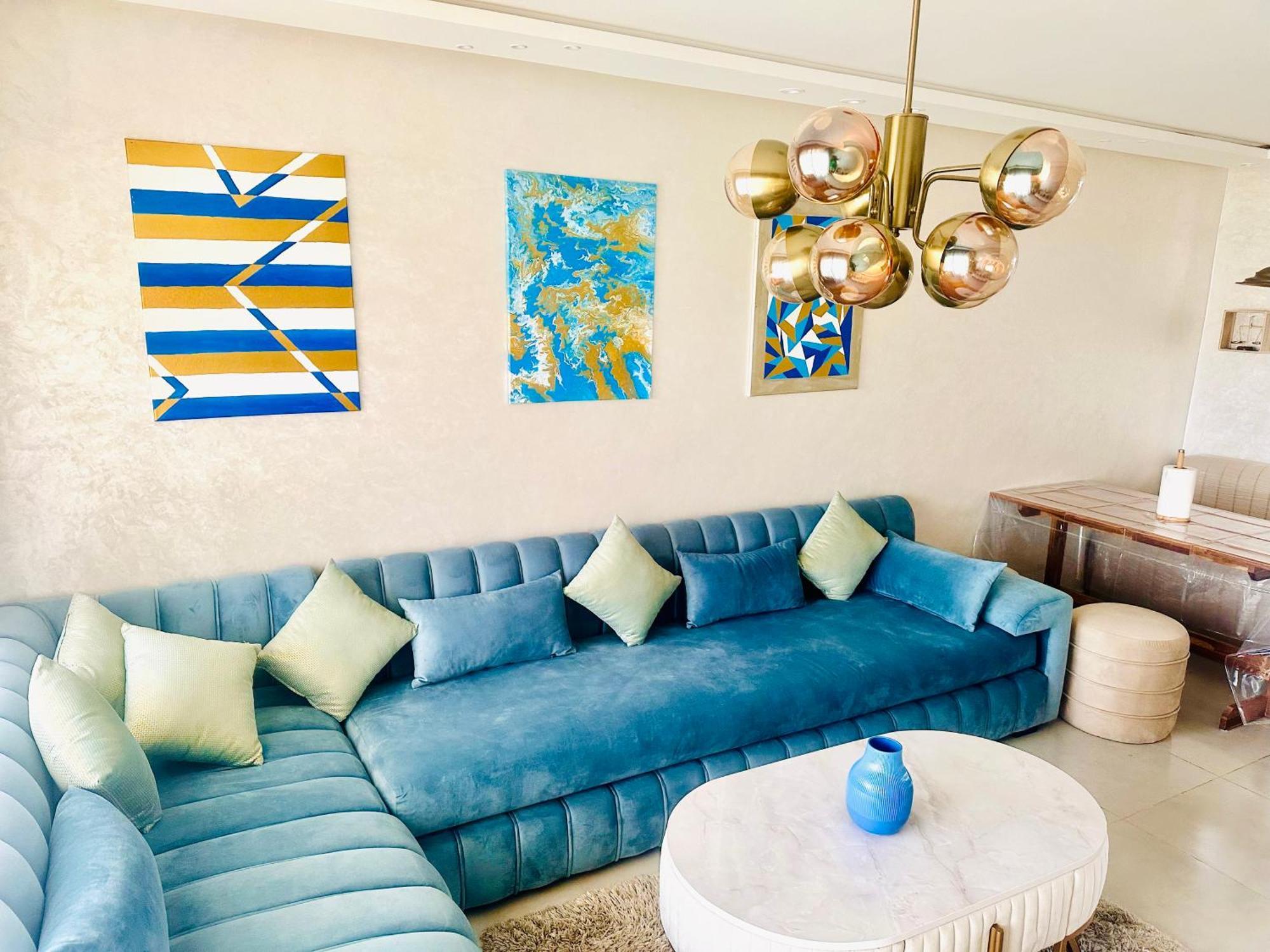 Appartement Cozy Avec Piscine Sidi Rahal  Eksteriør billede