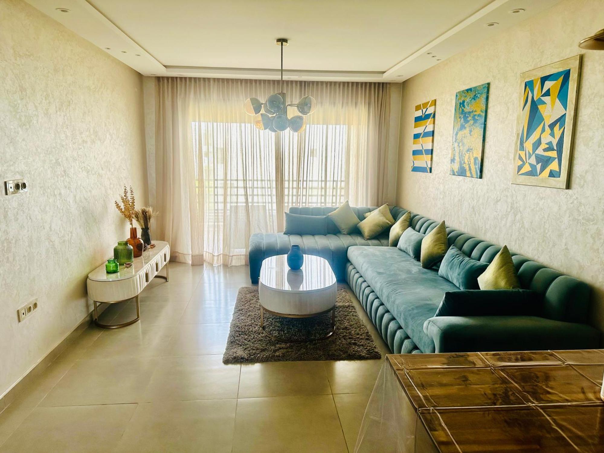 Appartement Cozy Avec Piscine Sidi Rahal  Eksteriør billede