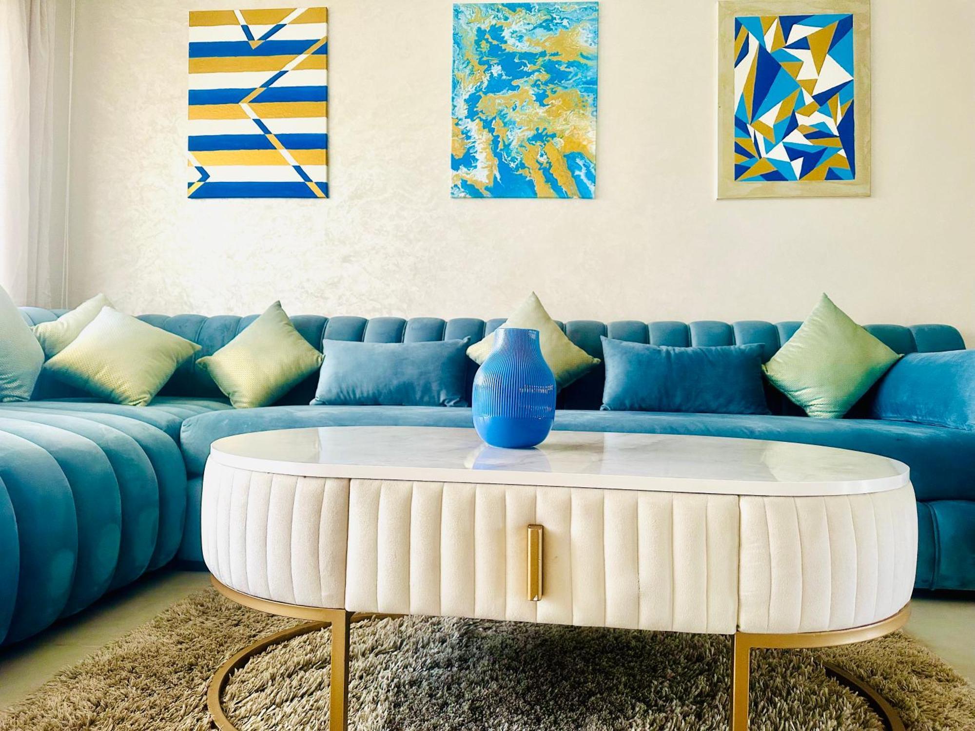 Appartement Cozy Avec Piscine Sidi Rahal  Eksteriør billede